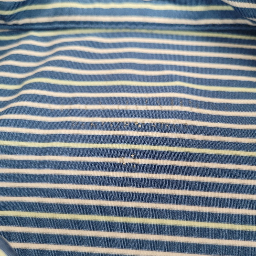 Vineyard Vines Shirt Womens Polo Striped Golf Athletic Short Sleeve Blue Size XS - Picture 2 of 12